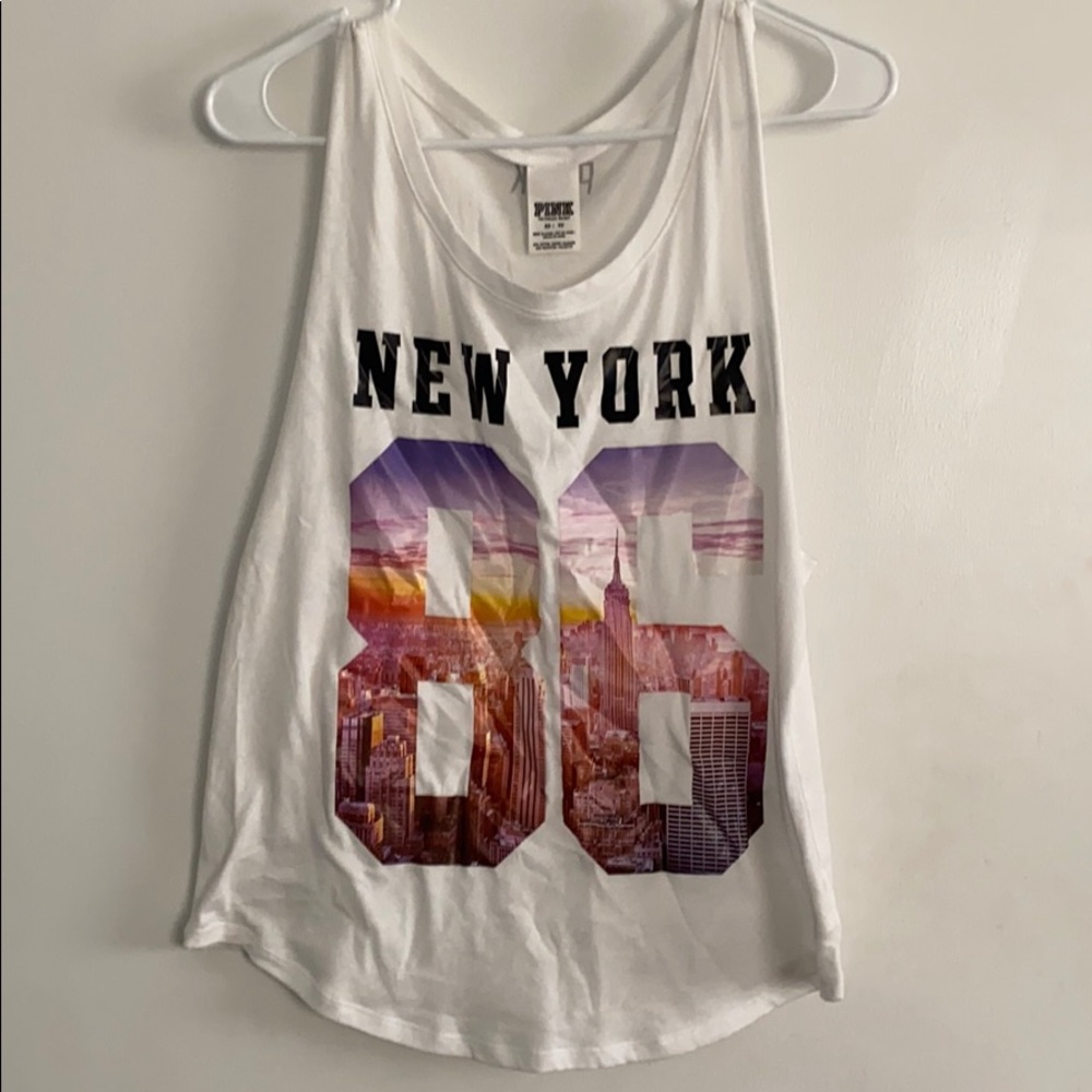 PINK brand New York tank. XS.